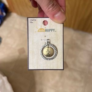 Hello Happy Be Still And Know Pendant